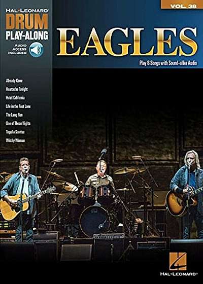 Eagles: Drum Play-Along Volume 38, Hardcover