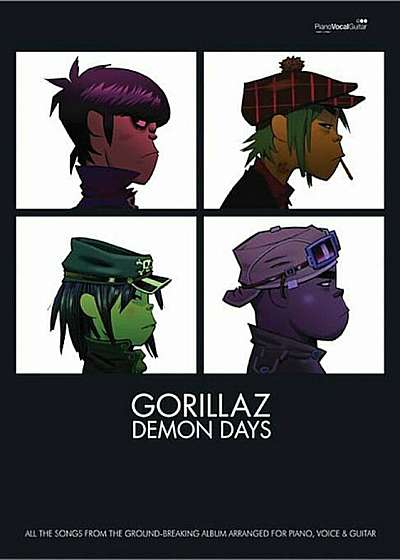 Coperta cărții Gorillaz -- Demon Days: Piano/Vocal/Chords, Paperback de Gorillaz