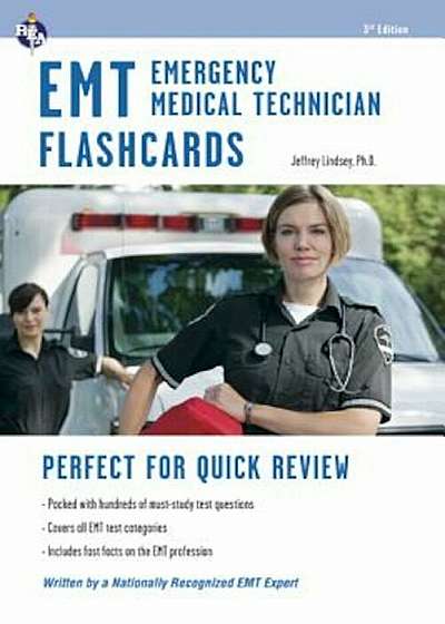 EMT Flashcard Book, Paperback