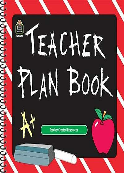 Chalkboard Teacher Plan Book, Paperback