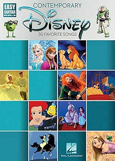 Contemporary Disney: Easy Guitar with Tab, Paperback
