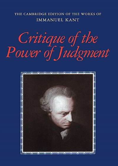 Critique of the Power of Judgment, Paperback