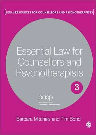Essential Law for Counsellors and Psychotherapists, Paperback
