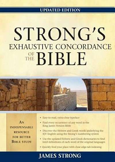 Strong's Exhaustive Concordance of the Bible, Hardcover