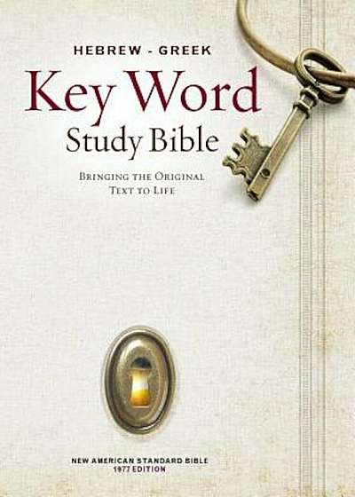 Hebrew-Greek Key Word Study Bible-NASB, Hardcover