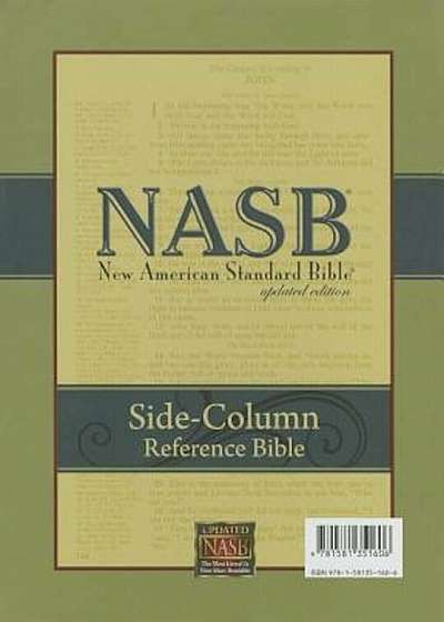 Side-Column Reference Bible-NASB, Hardcover