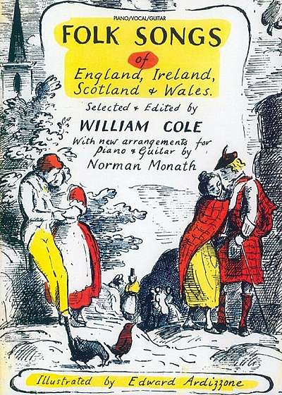 Folk Songs of England, Ireland, Scotland & Wales: Piano/Vocal/Guitar, Paperback