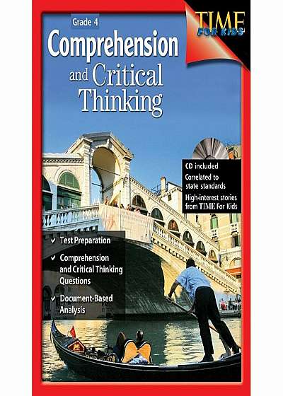 Comprehension and Critical Thinking, Grade 4 'With CDROM', Paperback