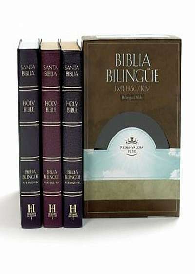 Bilingual Bible-PR-RV 1960/KJV, Hardcover