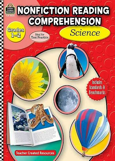 Nonfiction Reading Comprehension: Science, Grades 1-2, Paperback