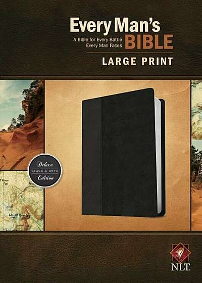 Every Man's Bible-NLT-Large Print, Hardcover