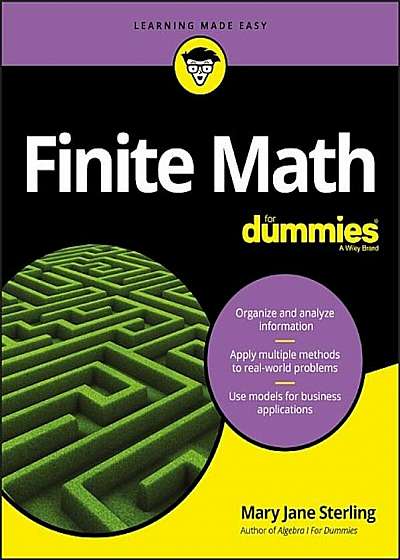 Finite Math for Dummies, Paperback