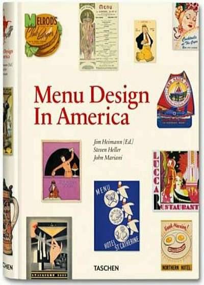 Menu Design in America, 1850-1985, Hardcover