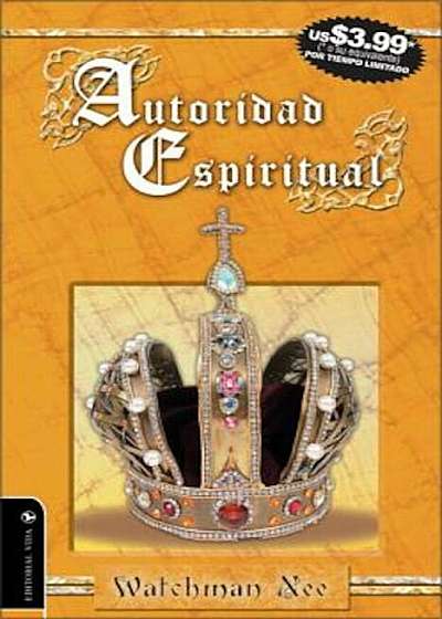 Coperta cărții Autoridad Espiritual, Paperback