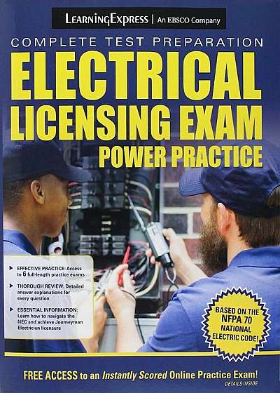 Electrical Licensing Exam Power Practice: Preparation to Gain Journeyman Electrician Certification, Paperback
