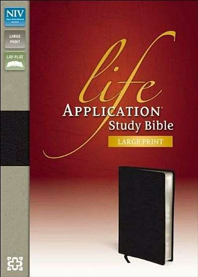 Life Application Study Bible-NIV-Large Print, Hardcover