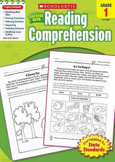 Scholastic Success with Reading Comprehension, Grades 1, Paperback
