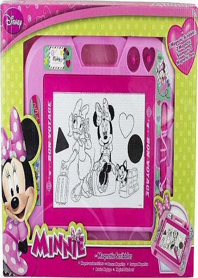 Set Medium Magnetic Scribbler + Carte Disney Junior. Minnie. Primul meu jurnal secret