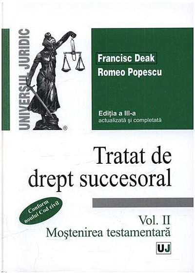 Tratat de drept succesoral - Editia a III-a