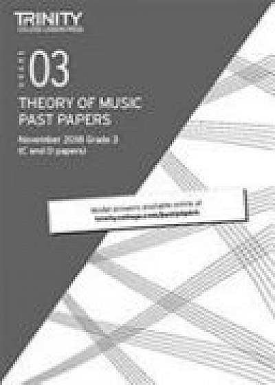 Trinity College London Theory of Music Past Papers (Nov 2018) Grade 3