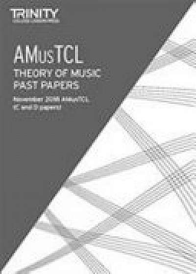 Trinity College London Theory of Music Past Papers (Nov 2018) AMusTCL