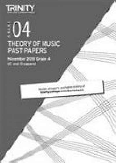 Trinity College London Theory of Music Past Papers (Nov 2018) Grade 4