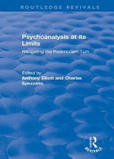 Coperta cărții Psychoanalysis at its Limits
