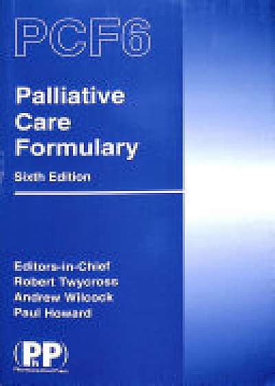 Palliative Care Formulary