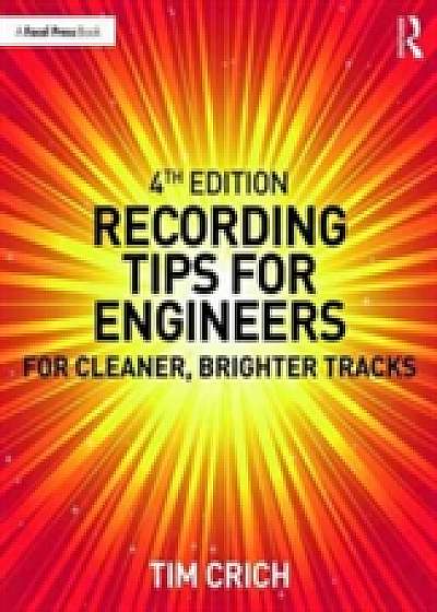 Coperta cărții Recording Tips for Engineers