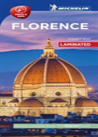 Florence City Map Laminated