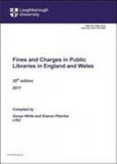Coperta cărții Fines and Charges in Public Libraries in England and Wales