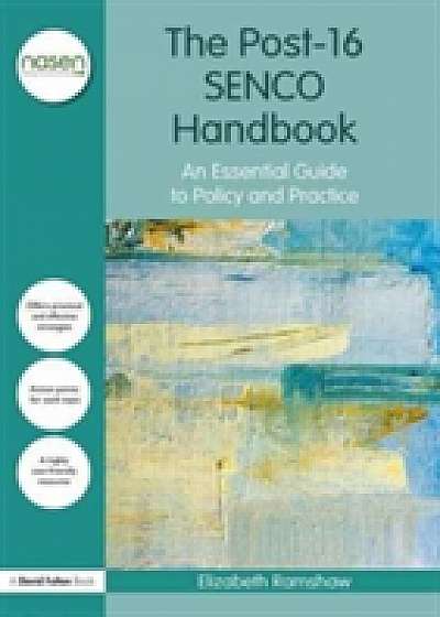 Coperta cărții The Post-16 Senco Handbook