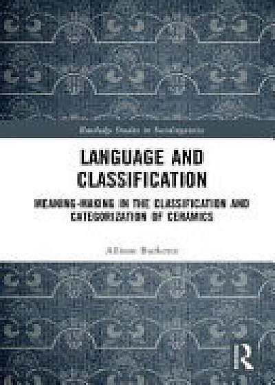 Coperta cărții Language and Classification