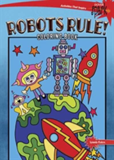 Coperta cărții SPARK Robots Rule! Coloring Book