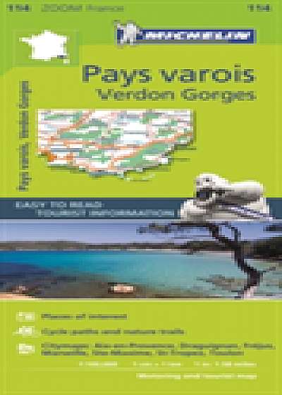 Pays Varois, Verdon Gorges Zoom Map 114