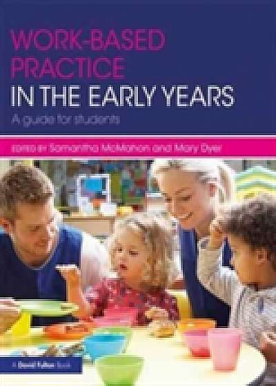 Coperta cărții Work-based Practice in the Early Years