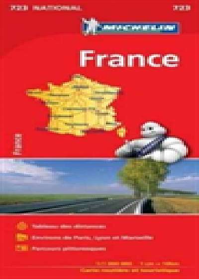 France - Booklet Format National Map 723