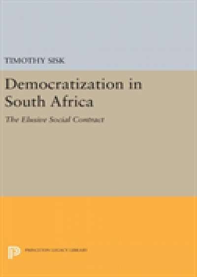 Coperta cărții Democratization in South Africa de Timothy D. Sisk