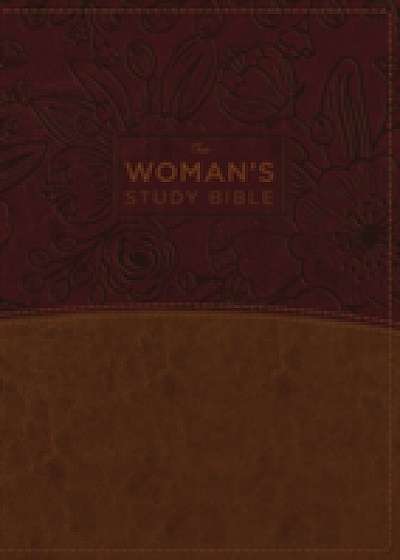 The NKJV, Woman's Study Bible, Imitation Leather, Brown/Burgundy, Full-Color, Indexed