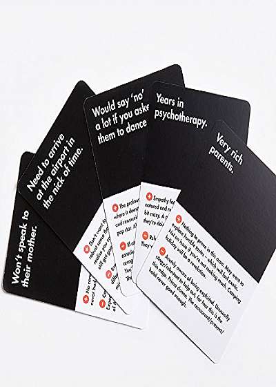 Who should I be With? Card Game