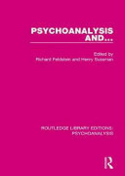 Coperta cărții Psychoanalysis and ...