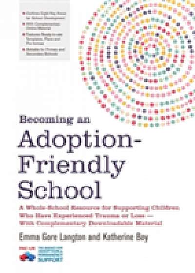 Coperta cărții Becoming an Adoption-Friendly School
