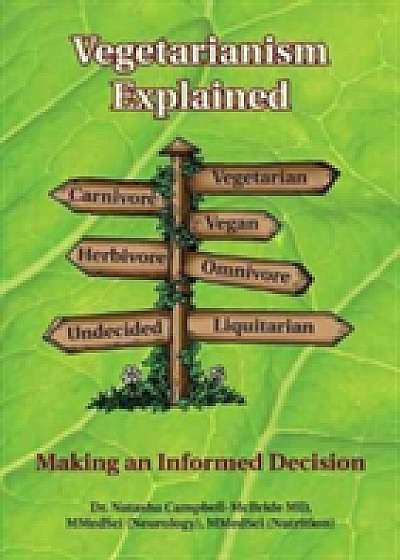 Coperta cărții VEGETARIANISM EXPLAINED de Dr Campbell Mcbride