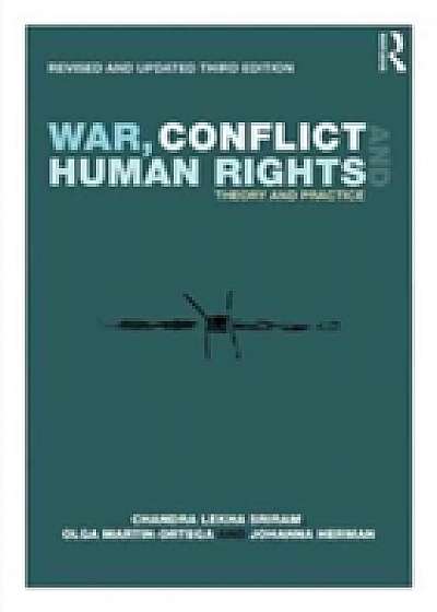 Coperta cărții War, Conflict and Human Rights