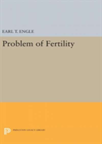 Coperta cărții Problem of Fertility