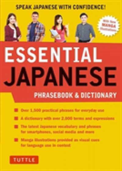 Coperta cărții Essential Japanese Phrasebook & Dictionary