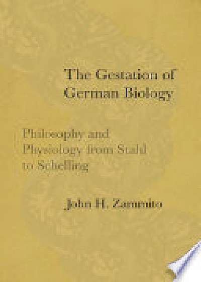 Coperta cărții The Gestation of German Biology