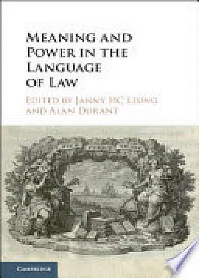 Coperta cărții Meaning and Power in the Language of Law