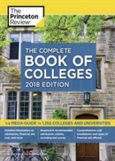 Complete Book of Colleges 2018 Edition