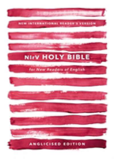 Coperta cărții NIRV, Holy Bible for New Readers of English, Anglicised Edition, Paperback, Pink